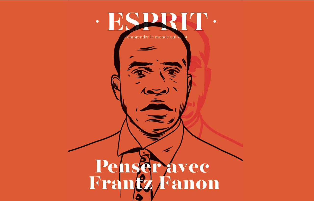 Couverture de la revue Esprit, janv-févr. 2026 - Penser avec Frantz Fanon