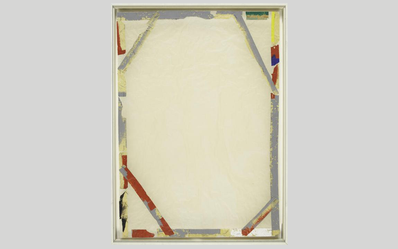 Pierre Buraglio, Masquage, [1979 – 1980], Papier calque, Mnam-Cci / Centre Pompidou © Adagp, Paris, 2026 © Centre Pompidou, Mnam-Cci, Dist. GrandPalaisRmn / Joseph Banderet